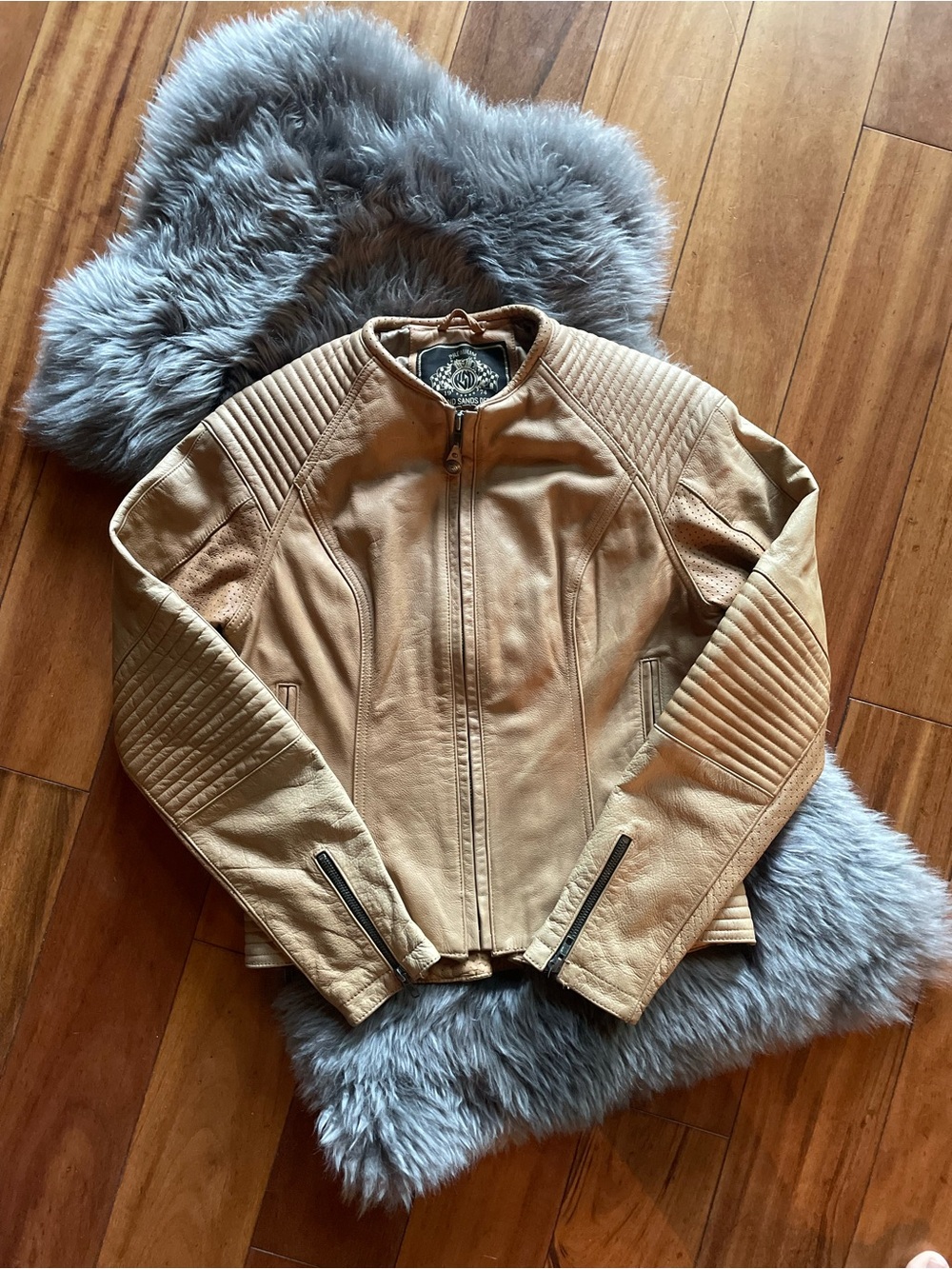 Roland Sands Leather Motorcycle Jacket